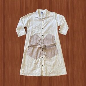 Kipp Collection Cream Shirt Dress - Size S/M